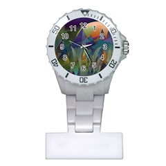 Mountains Abstract Mountain Range Plastic Nurses Watch by Nexatart