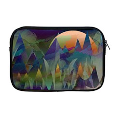 Mountains Abstract Mountain Range Apple Macbook Pro 17  Zipper Case by Nexatart