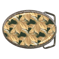 Scrapbook Leaves Decorative Belt Buckles