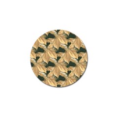 Scrapbook Leaves Decorative Golf Ball Marker (10 pack)