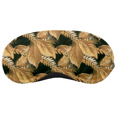 Scrapbook Leaves Decorative Sleeping Mask