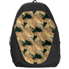 Scrapbook Leaves Decorative Backpack Bag