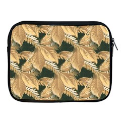 Scrapbook Leaves Decorative Apple iPad 2/3/4 Zipper Cases