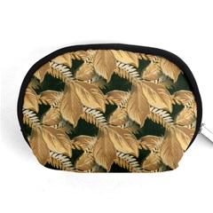 Scrapbook Leaves Decorative Accessory Pouch (Medium)