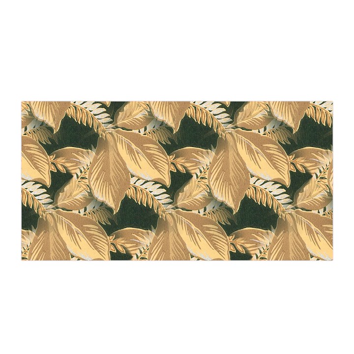 Scrapbook Leaves Decorative Satin Wrap