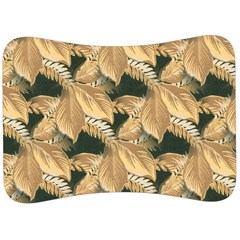 Scrapbook Leaves Decorative Velour Seat Head Rest Cushion