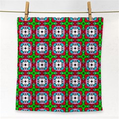 Squares Square Pattern Face Towel by Nexatart