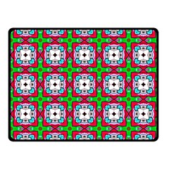 Squares Square Pattern Fleece Blanket (small) by Nexatart