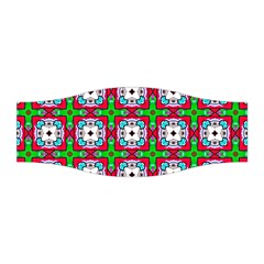 Squares Square Pattern Stretchable Headband by Nexatart