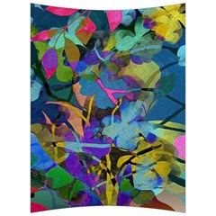 Flowers Abstract Branches Back Support Cushion