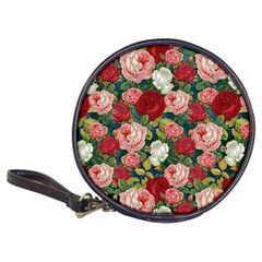 Roses Repeat Floral Bouquet Classic 20-cd Wallets