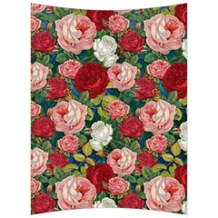 Roses Repeat Floral Bouquet Back Support Cushion by Nexatart