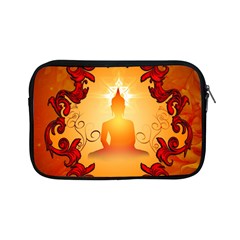 Buddah With Light Effect Apple Ipad Mini Zipper Cases by FantasyWorld7