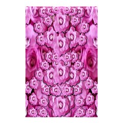 Happy Florals  Giving  Peace Ornate Shower Curtain 48  X 72  (small)  by pepitasart