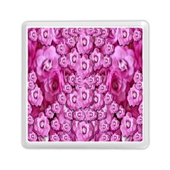 Happy Florals  Giving  Peace Ornate Memory Card Reader (square) by pepitasart