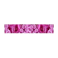 Happy Florals  Giving  Peace Ornate Flano Scarf (mini) by pepitasart