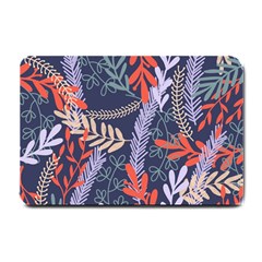 Summer Leaves Small Doormat  by charliecreates