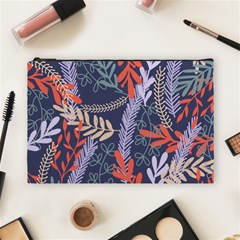 Summer Leaves Cosmetic Bag (large) by charliecreates