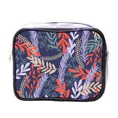 Summer Leaves Mini Toiletries Bag (one Side) by charliecreates