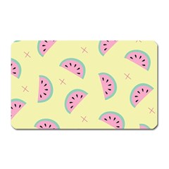 Watermelon Wallpapers  Creative Illustration And Pattern Magnet (rectangular) by BangZart