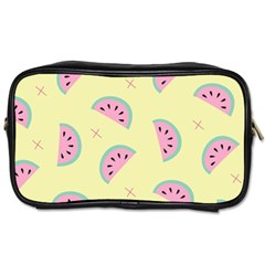 Watermelon Wallpapers  Creative Illustration And Pattern Toiletries Bag (two Sides) by BangZart