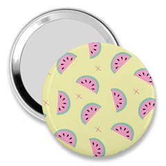 Watermelon Wallpapers  Creative Illustration And Pattern 3  Handbag Mirrors by BangZart