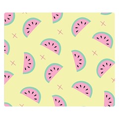 Watermelon Wallpapers  Creative Illustration And Pattern Double Sided Flano Blanket (small)  by BangZart