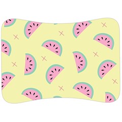 Watermelon Wallpapers  Creative Illustration And Pattern Velour Seat Head Rest Cushion by BangZart