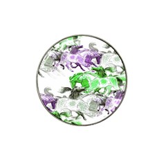 Horse Animal World Green Hat Clip Ball Marker (4 Pack) by BangZart