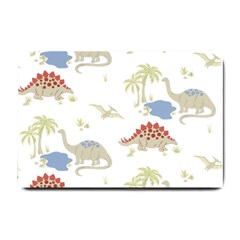 Dinosaur Animal Art Pattern Small Doormat  by BangZart