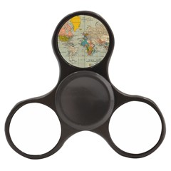 World Map Vintage Finger Spinner by BangZart