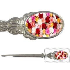 Roses Color Beautiful Flowers Letter Opener