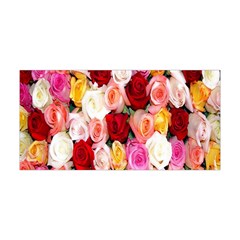 Roses Color Beautiful Flowers Yoga Headband