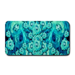 Happy Florals  Giving  Peace Ornate In Green Medium Bar Mats by pepitasart