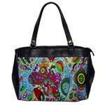 Supersonic volcanic splash Oversize Office Handbag Front