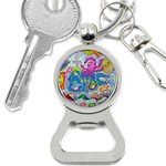 Supersonic Volcanic fish sonar submarine Bottle Opener Key Chain Front