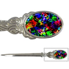 Multicolored Abstract Print Letter Opener