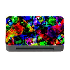 Multicolored Abstract Print Memory Card Reader With Cf by dflcprintsclothing