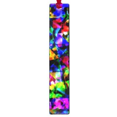 Multicolored Abstract Print Large Book Marks