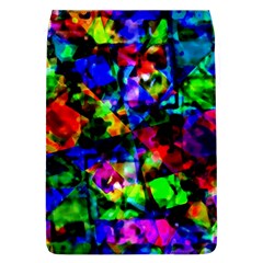 Multicolored Abstract Print Removable Flap Cover (l)