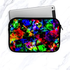 Multicolored Abstract Print Apple Ipad Mini Zipper Cases by dflcprintsclothing