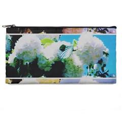 Faded Snowball Branch Collage (ii) Pencil Cases by okhismakingart