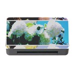 Faded Snowball Branch Collage (II) Memory Card Reader with CF Front