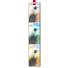 Faded Snowball Branch Collage (ii) Large Book Marks by okhismakingart