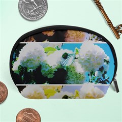 Faded Snowball Branch Collage (ii) Accessory Pouch (large) by okhismakingart