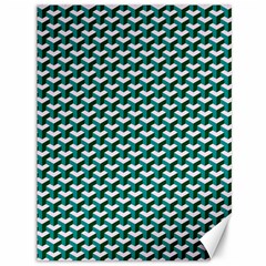 Pattern Green Blue Grey Hues Canvas 36  X 48  by Pakrebo