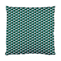 Pattern Green Blue Grey Hues Standard Cushion Case (two Sides) by Pakrebo