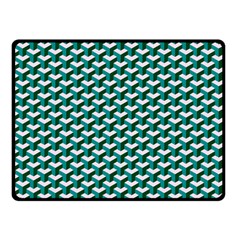 Pattern Green Blue Grey Hues Fleece Blanket (small) by Pakrebo