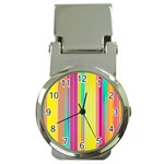 Background Colorful Abstract Money Clip Watches Front