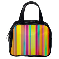 Background Colorful Abstract Classic Handbag (one Side) by Pakrebo